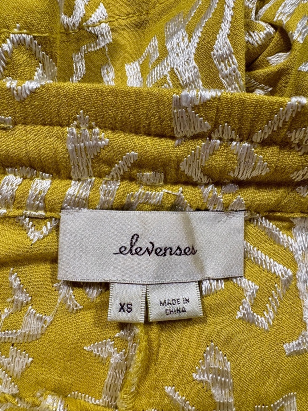 Anthropologie Elevenses Melora Embroidered Shorts Size XS - Picture 6 of 8